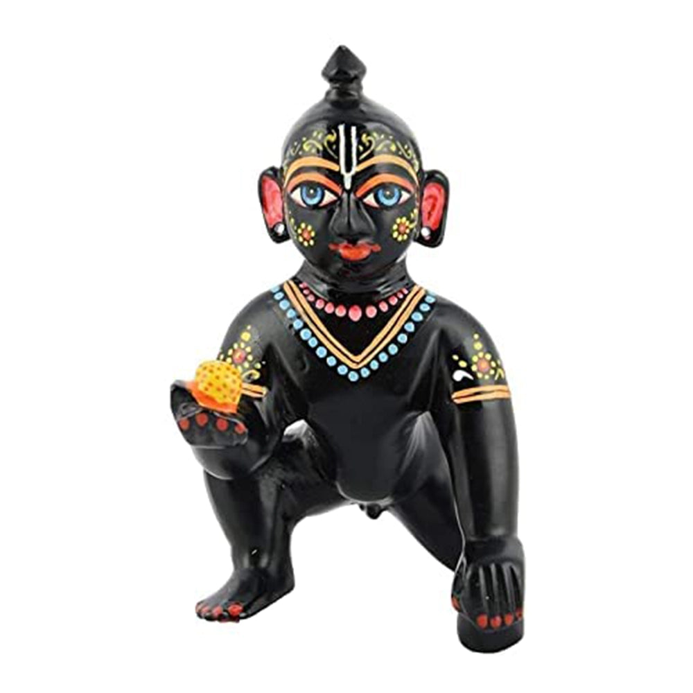 Bal Gopal-Black-Thakur Ji ashtdhatu Murti